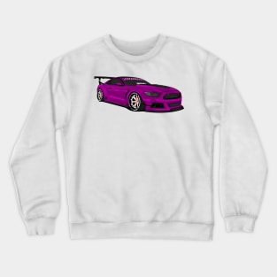 MUSTANG WIDEBODY PURPLE Crewneck Sweatshirt